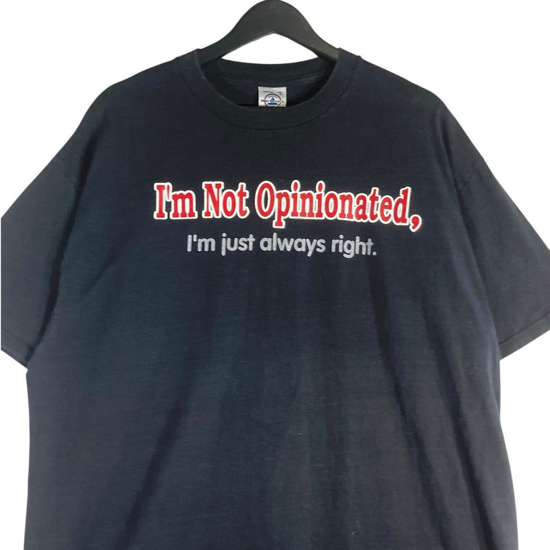 Vintage I’m Not Opinionated Graphic T-Shirt