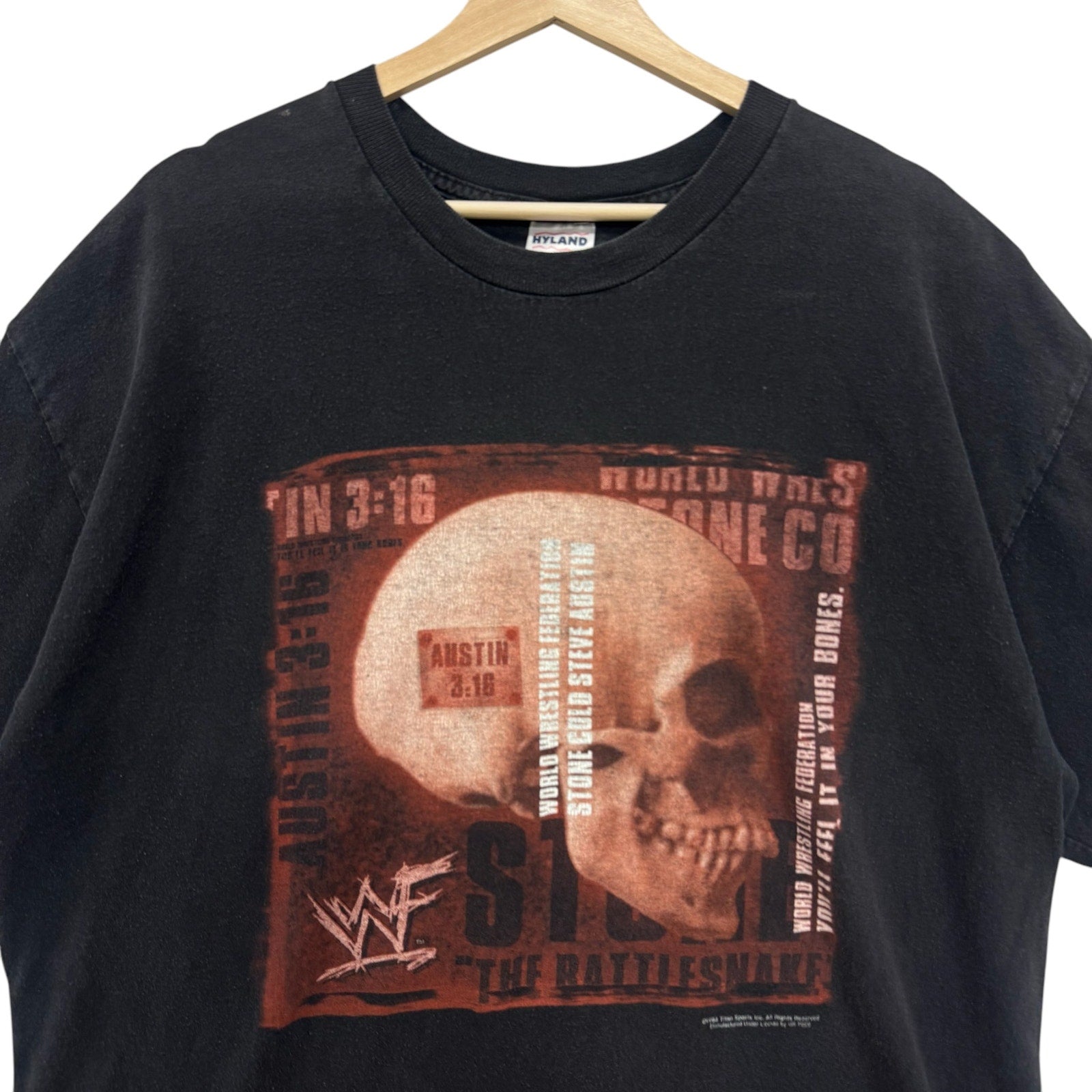 Vintage WWF Stone Cold Steve Austin Skull Tee