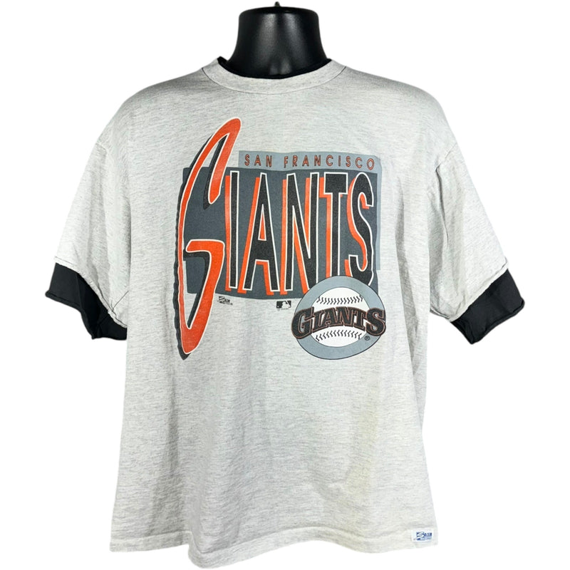 Vintage San Francisco Giants Spell Out MLB Tee 1993