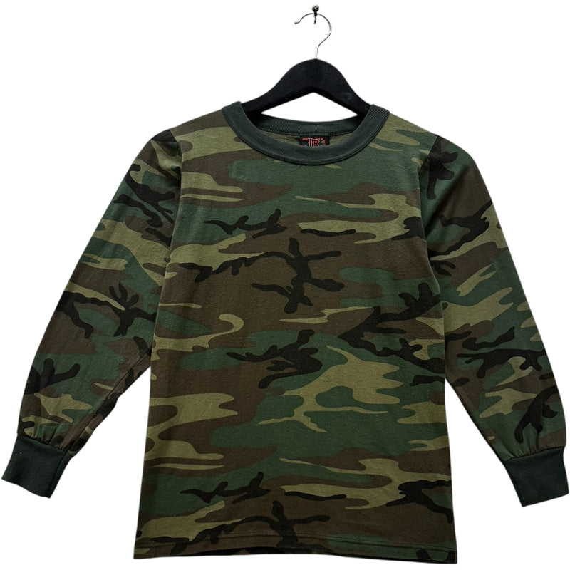 Vintage JR G.I. Camo Long Sleeve