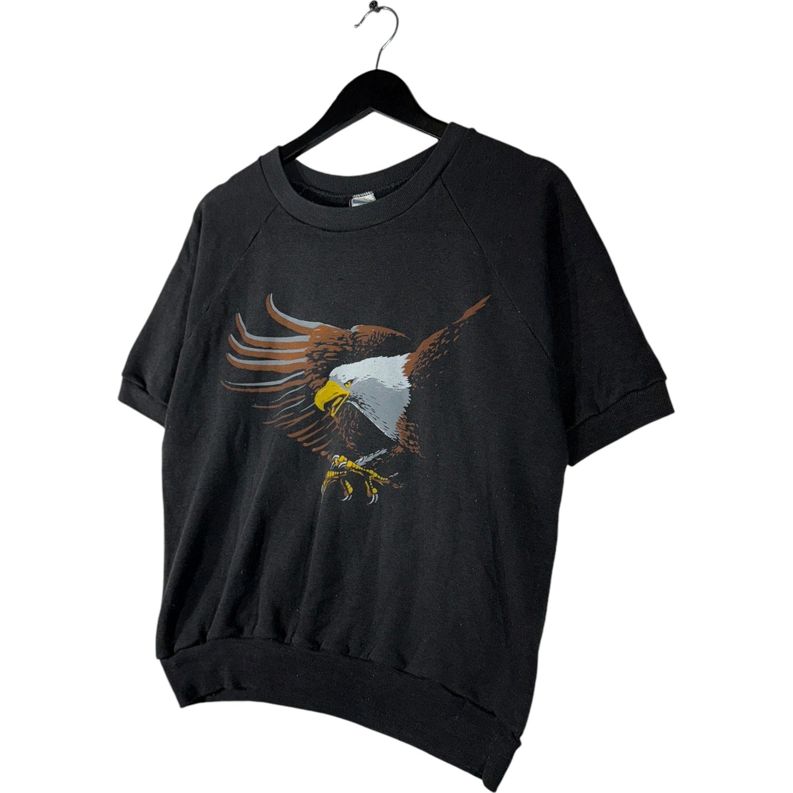 Vintage Bald Eagle Short Sleeve Crewneck