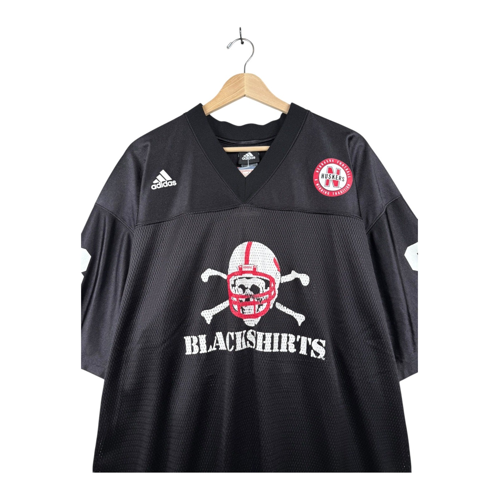 Vintage Adidas Nebraska Football Jersey