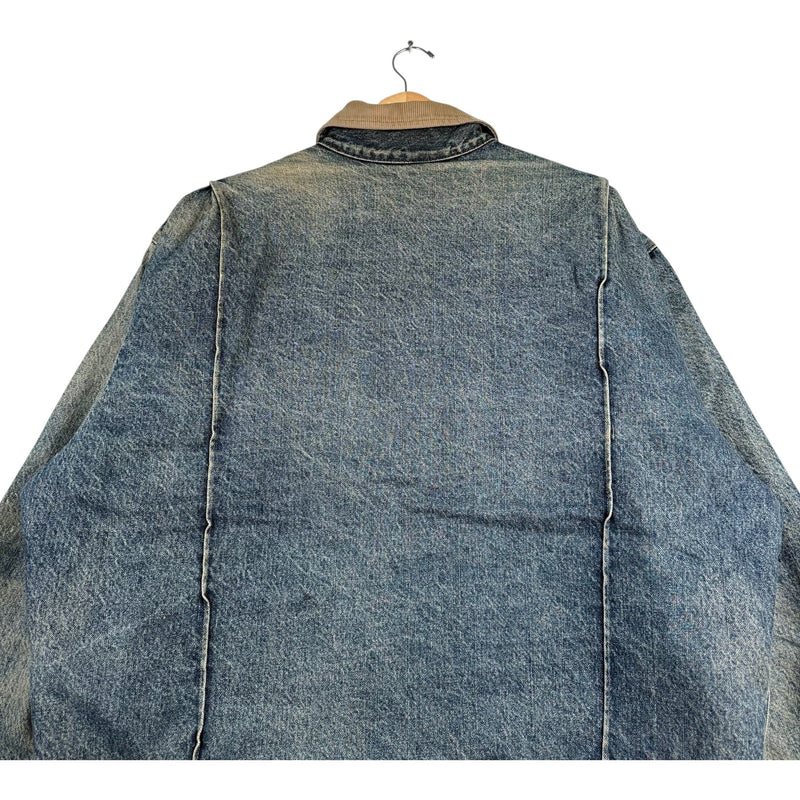 Vintage Dickies Detroit Style Workwear Denim Jacket