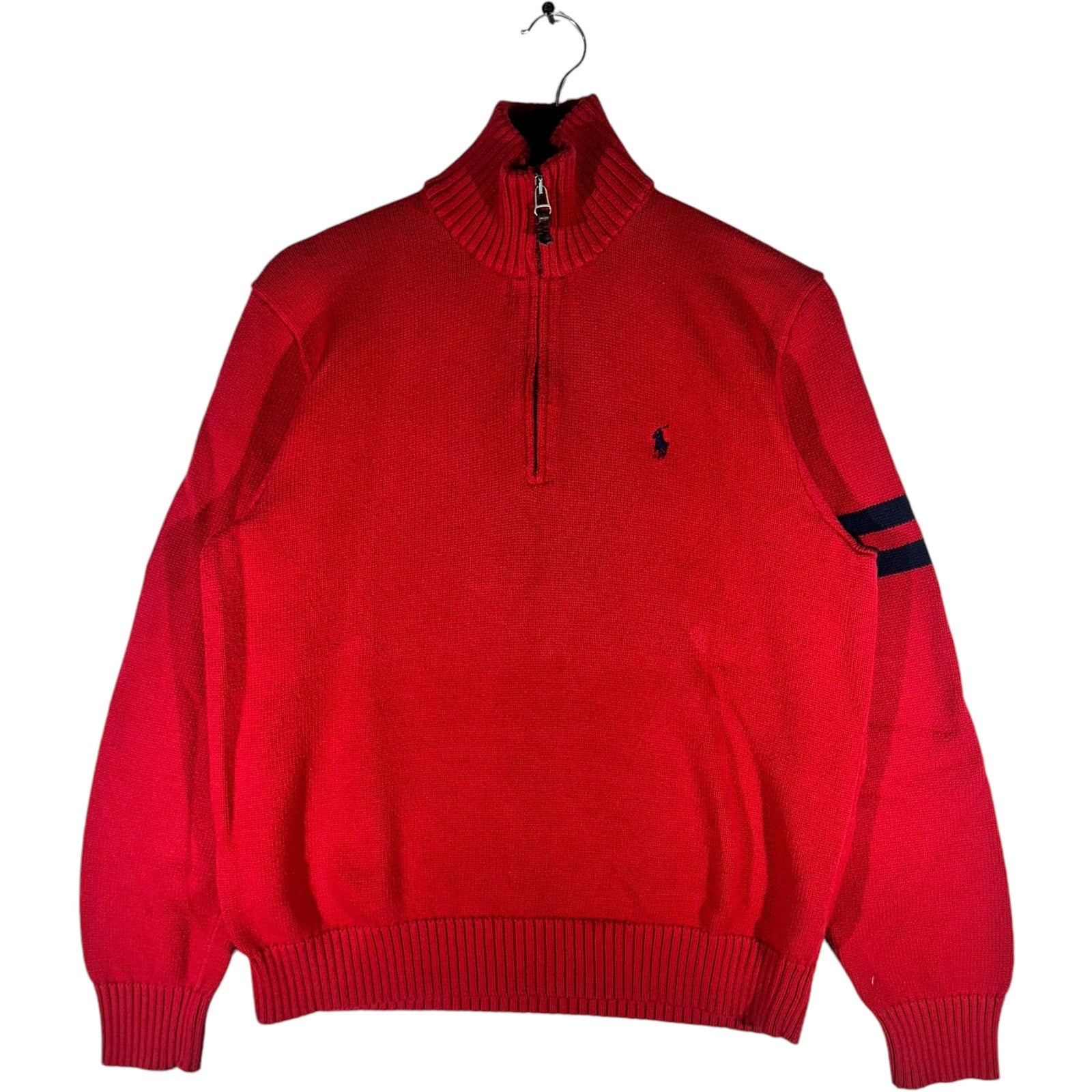 Vintage Polo Ralph Lauren 1/4 Zip Knit Sweater 90s