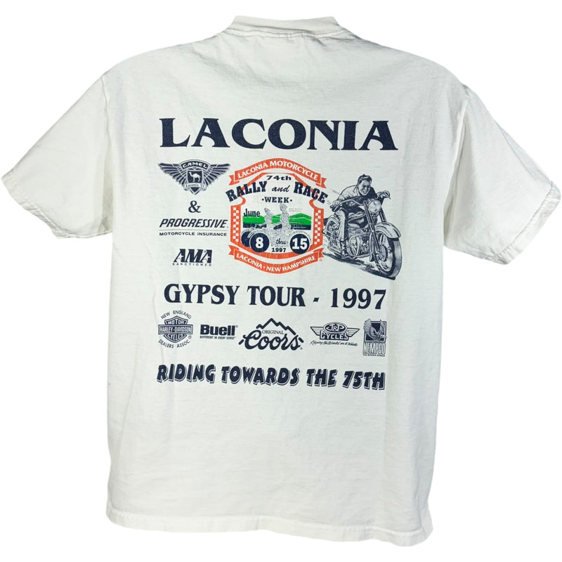 Vintage Laconia Motorcycle Week Tee 1997