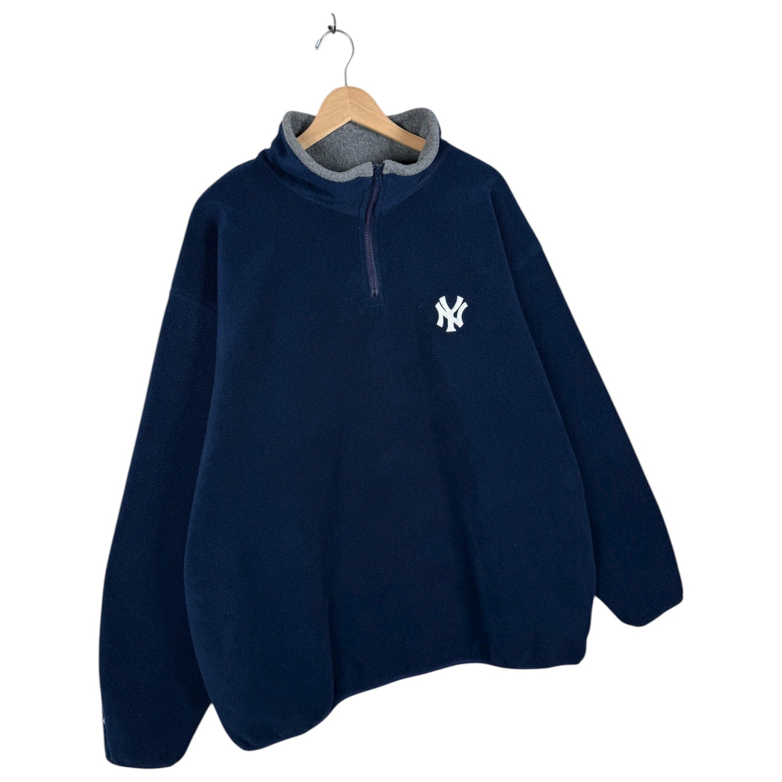 Vintage Majestic New York Yankees MLB 1/4 Zip Fleece