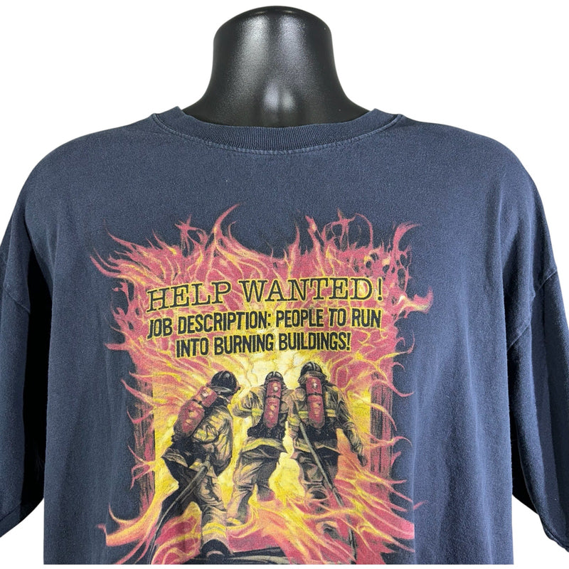 Vintage The Mountain Fire Fighter Tee