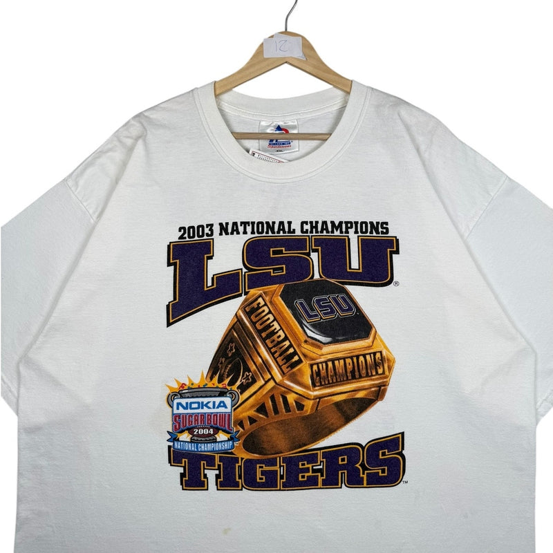 Vintage LSU Tigers 2003 National Champions NCAA T-Shirt