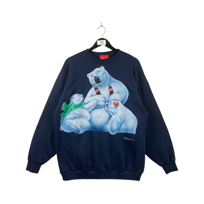 Vintage Coca Cola Coke Polar Bear Crewneck