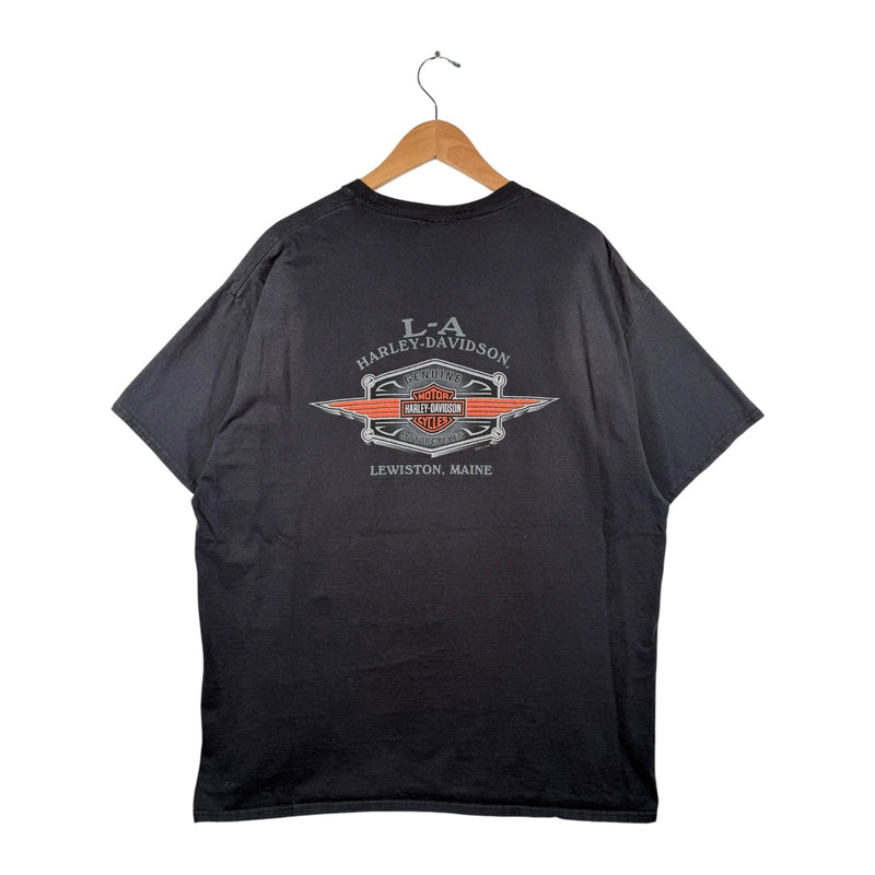 Vintage Harley-Davidson Jester Flames 103 Engine T-Shirt