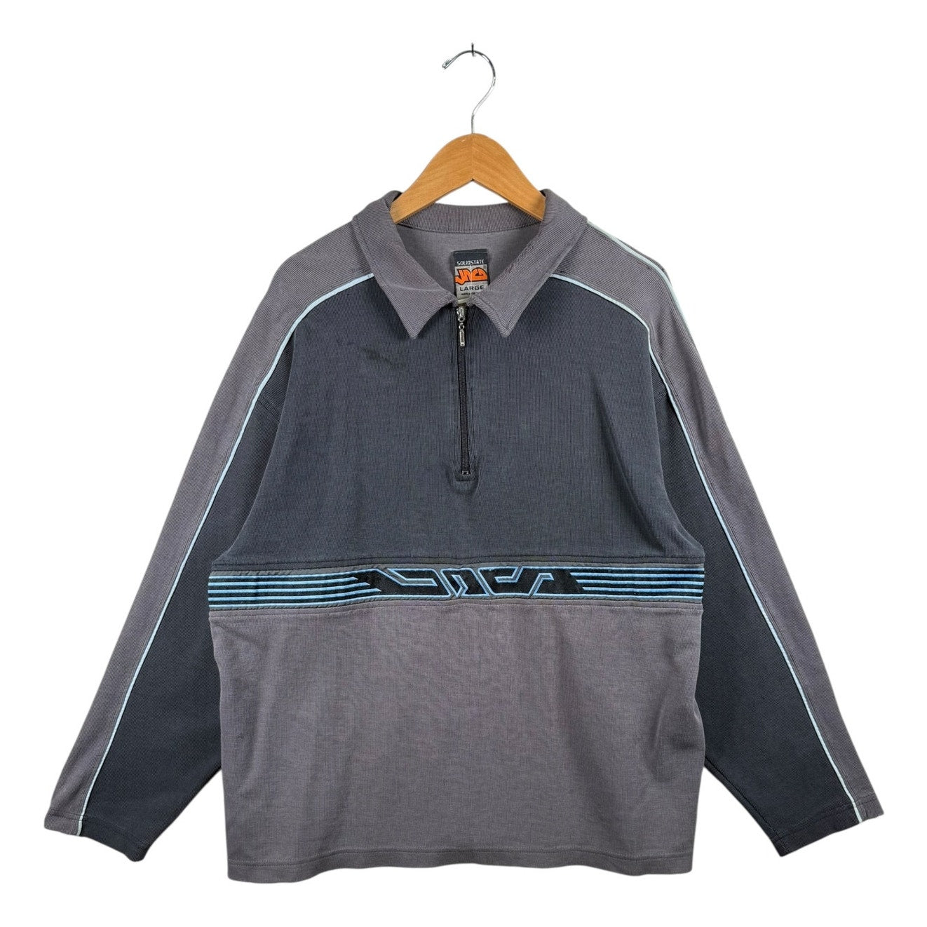 Vintage JNCO 1/4 Zip Long Sleeve Polo Shirt