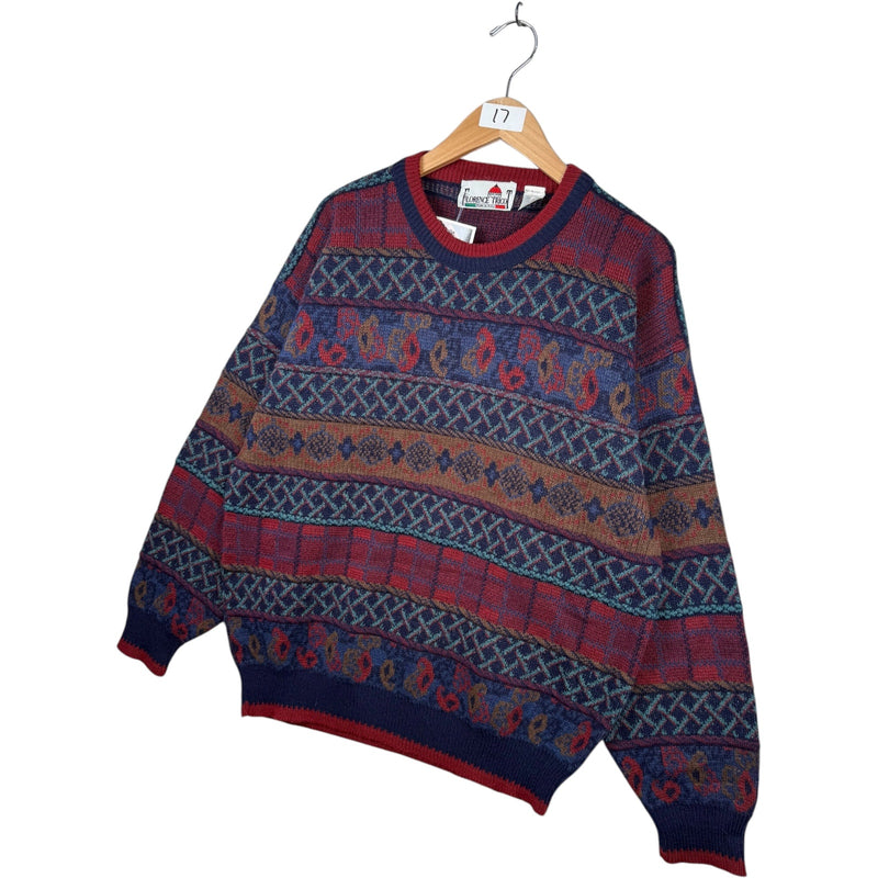 Vintage Florence Tricot Abstract Sweater