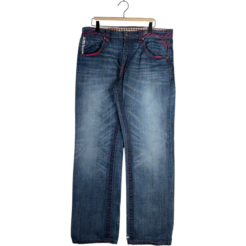 Vintage Parish Straight Leg Denim Jeans
