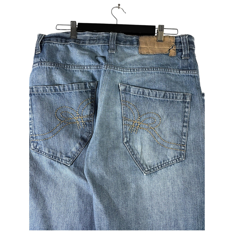Vintage Rocawear Wide Leg Denim Shorts 36