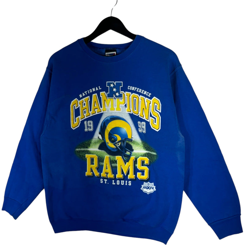 Vintage St. Louis Rams NFC Champions Crewneck 1999