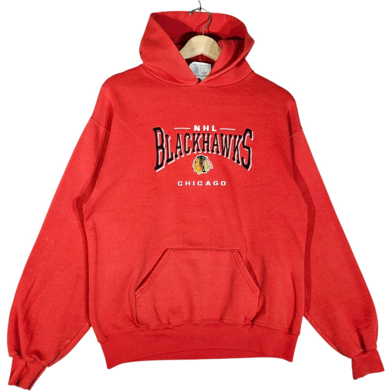 Vintage Chicago Blackhawks Team Logo Hoodie