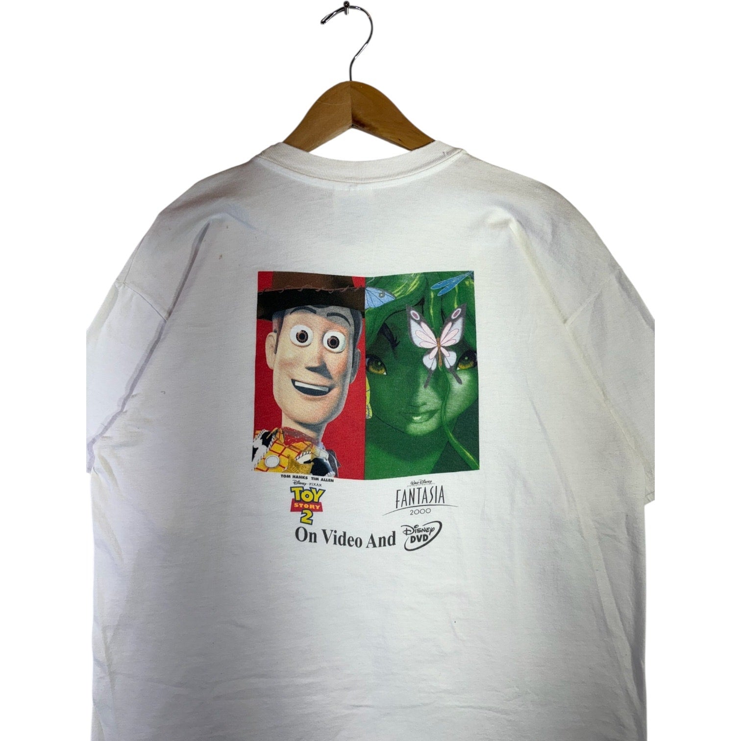 Y2K Disney Toy Story 2 Fantasia 2000 T-Shirt