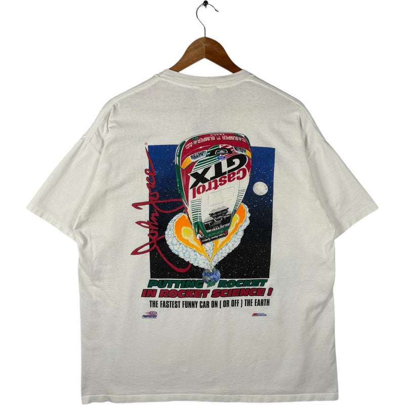 Vintage John Force Castrol XGT The Force Drag Racing Car Tee