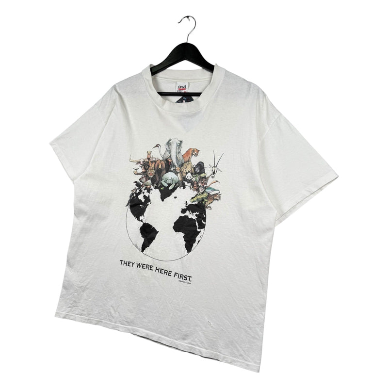 Vintage Anvil Human-i-Tees Animals T-Shirt