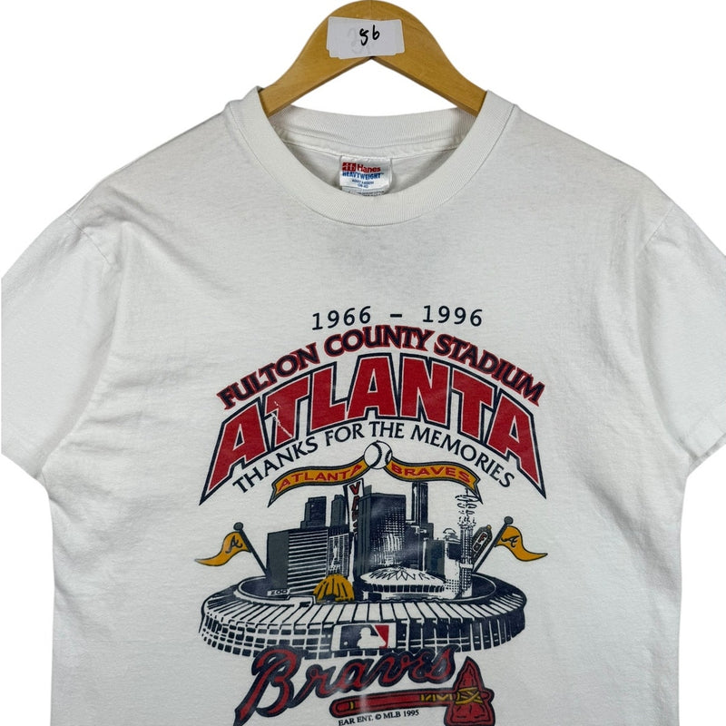 Vintage Atlanta Braves County Stadium MLB T-Shirt