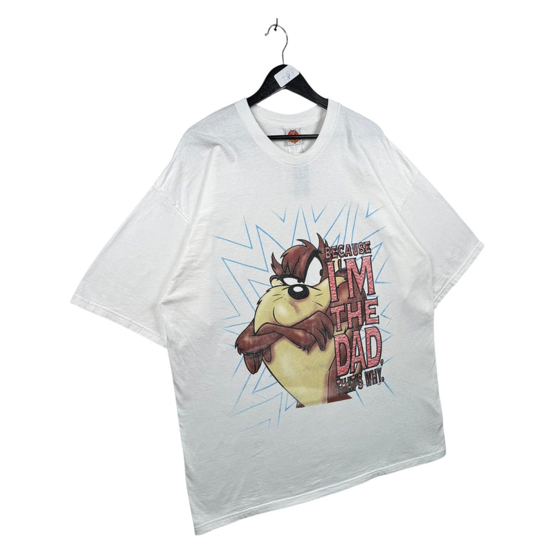 Vintage Looney Tunes Taz Because I’m The Dad T-Shirt
