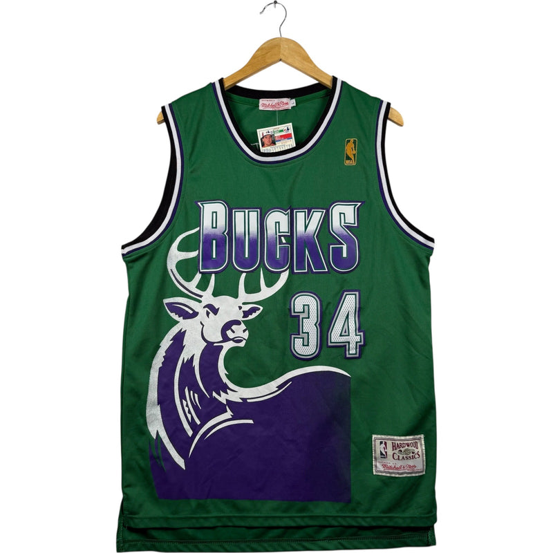Vintage Milwaukee Bucks #34 Ray Allen NBA Jersey