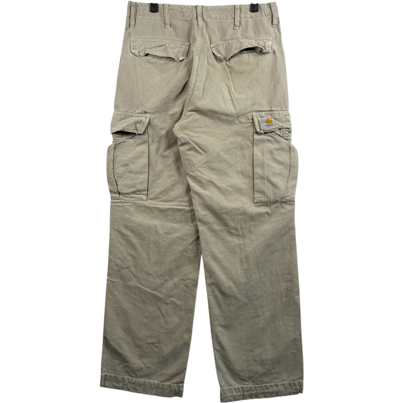 Vintage Carhartt Khaki Pockets Utility Cargo Pants
