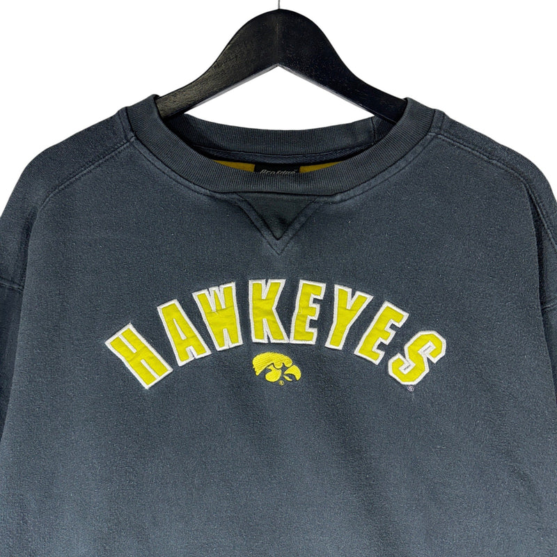 Vintage University of Iowa Hawkeyes Spellout Logo Crewneck