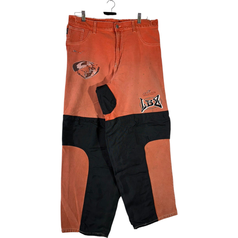 Vintage LBZ Workwear Colorblock Double Knee Pants 36x30
