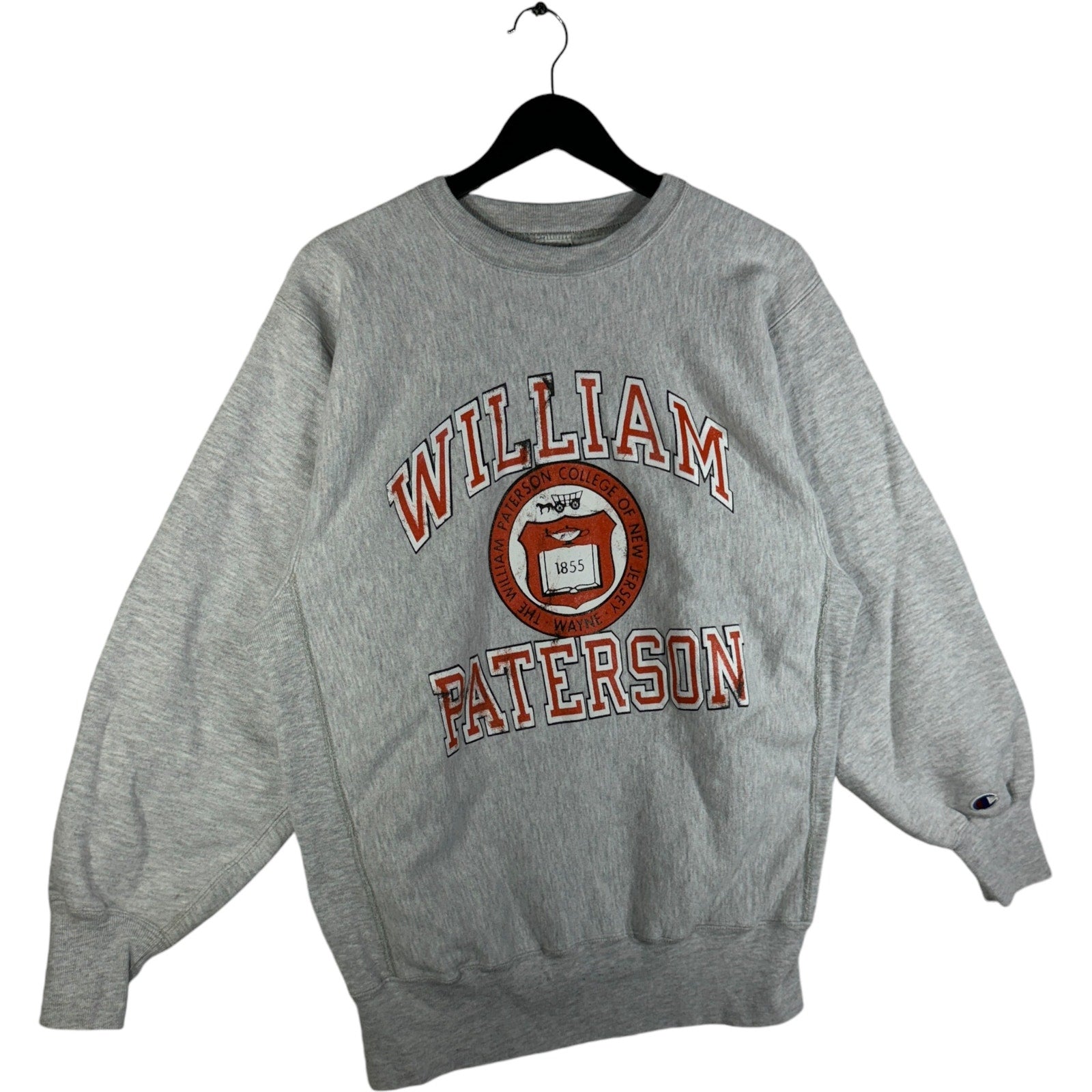 Vintage Champion William Paterson Reverse Weave Crewneck 80s