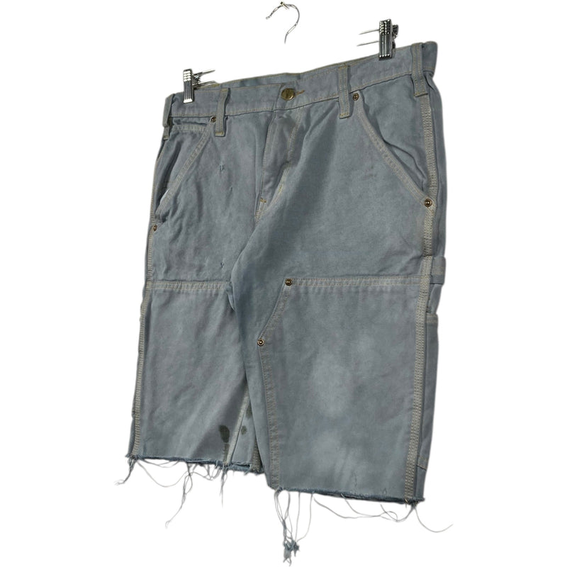 Vintage Carhartt Raw Hem Relaxed Carpenter Shorts 34