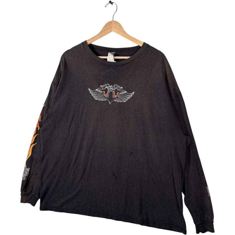 Vintage "Behind Bars Forever" Motorcycle Long Sleeve