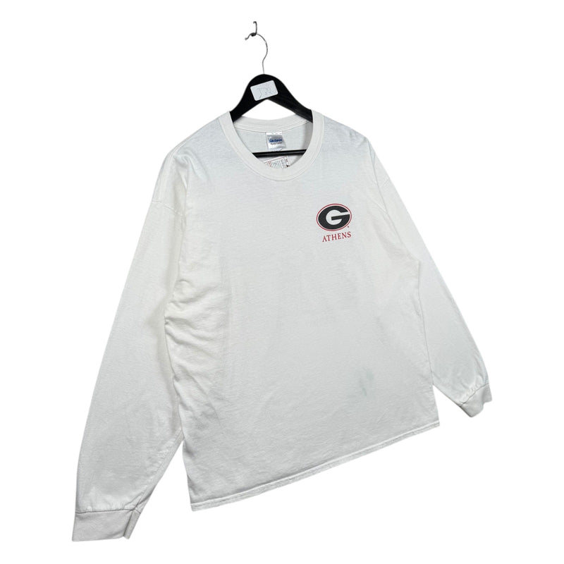 Vintage Georgia Bulldogs Football Saturday In Athens Long Sleeve