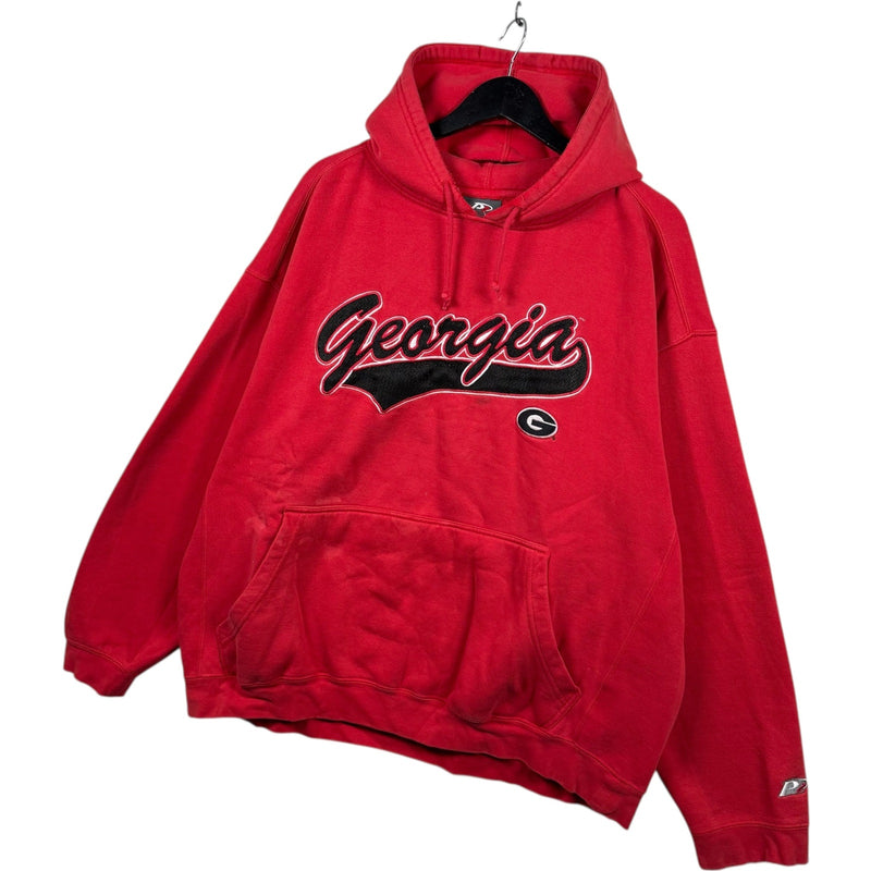 Vintage University Of Georgia Chest Spellout Hoodie