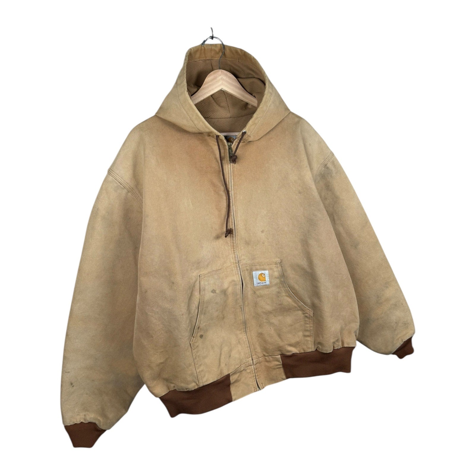 Vintage Carhartt Thermal Lined Full Zip Hoodie