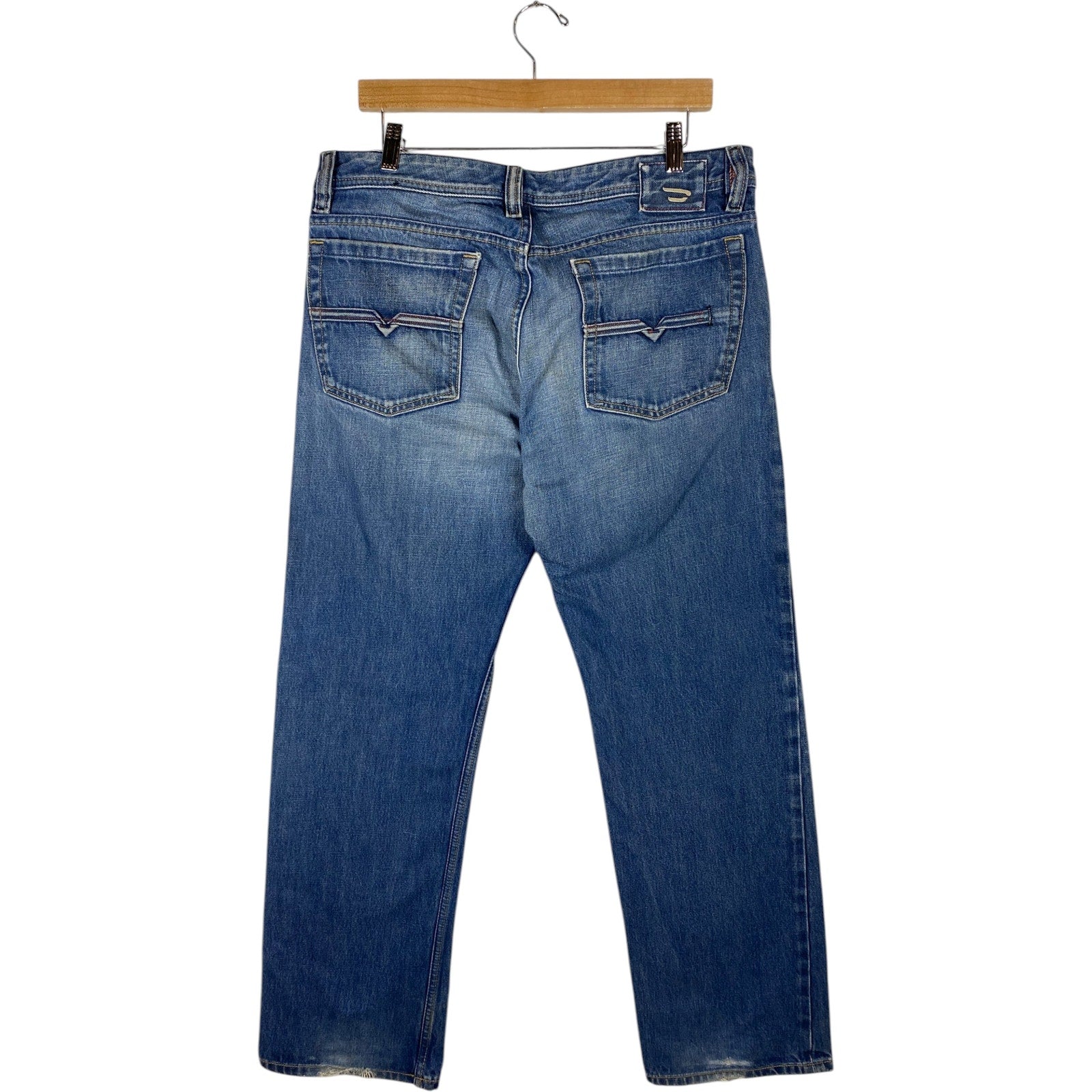 Vintage Diesel Straight Leg Denim Jeans 34