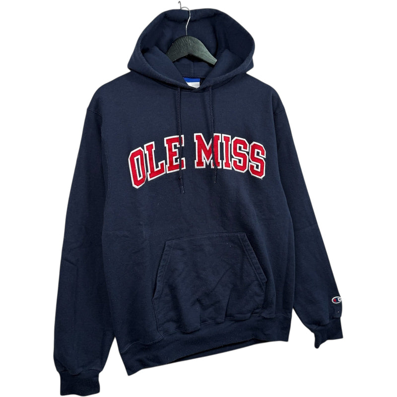 Vintage Champion University Of Mississippi Ole Miss Hoodie