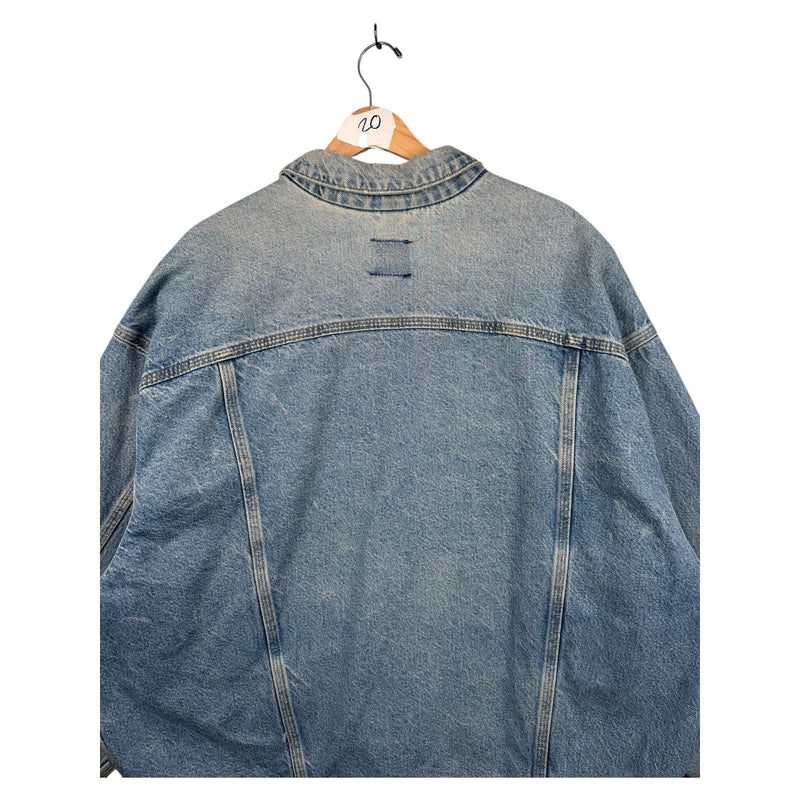 Vintage Carhartt Denim Button Up Jacket