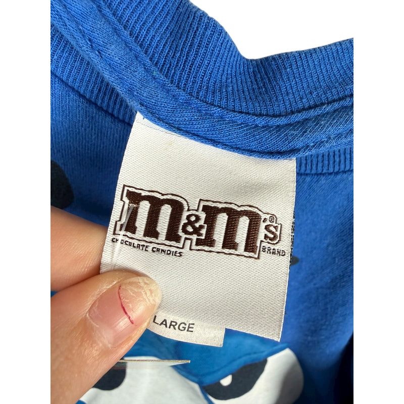 Vintage M&M’s Blue Character Mascot T-Shirt