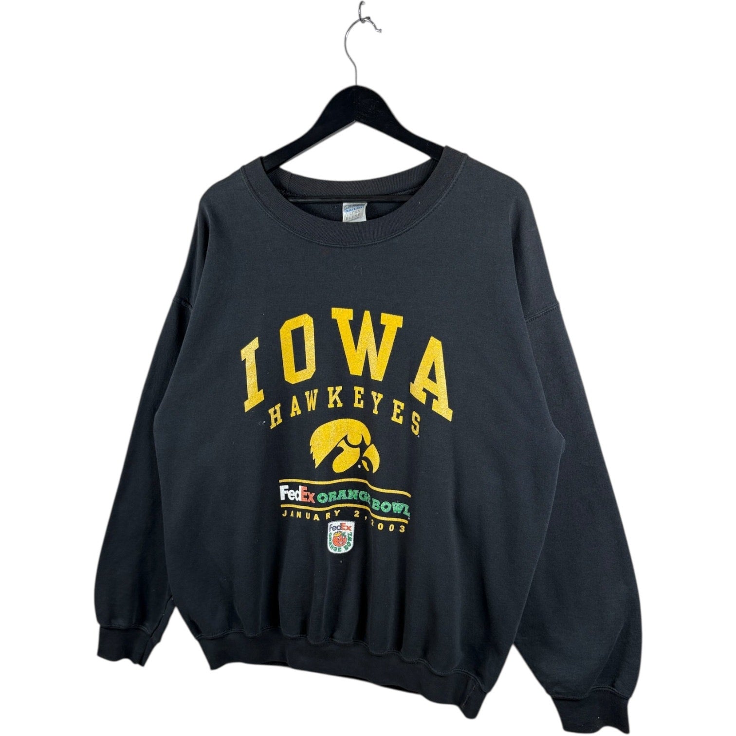 Vintage Iowa Hawkeyes Pullover Crewneck