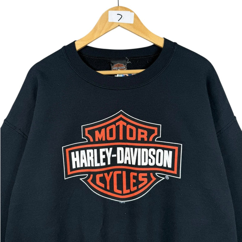 Vintage Harley Davidson SY’s Sydney Engine Graphic Crewneck