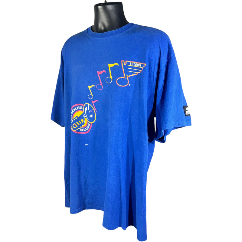 Vintage Starter St. Louis Blues Logo NHL Tee