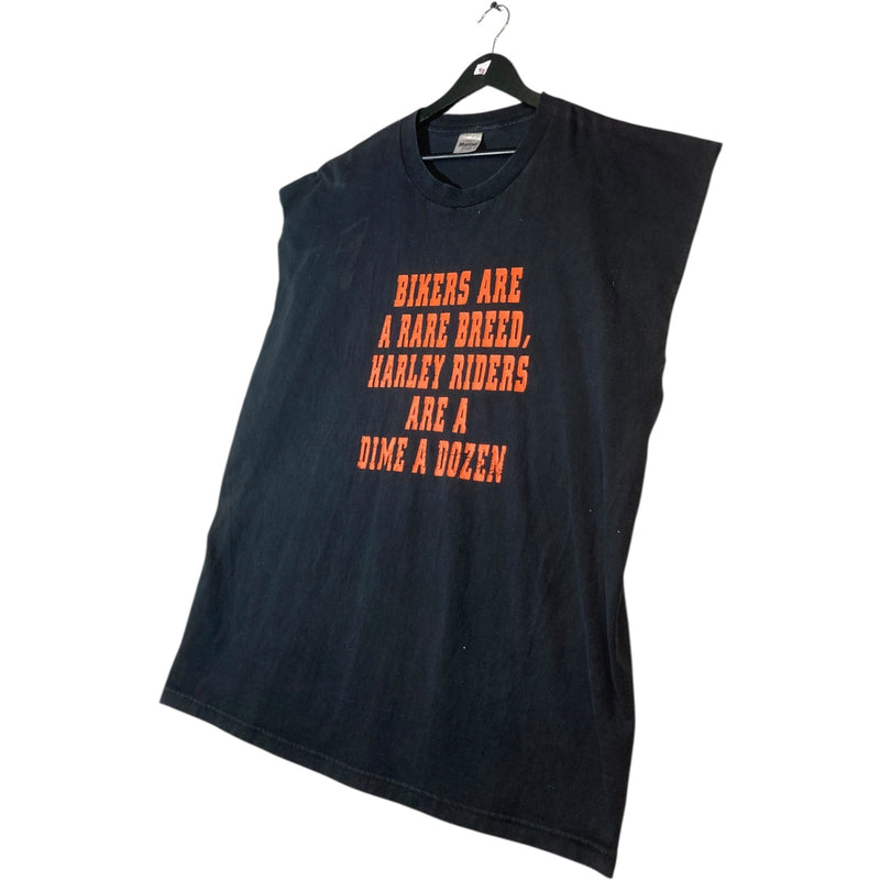 Vintage Harley Davidson Muscle Sleeve Tank Top