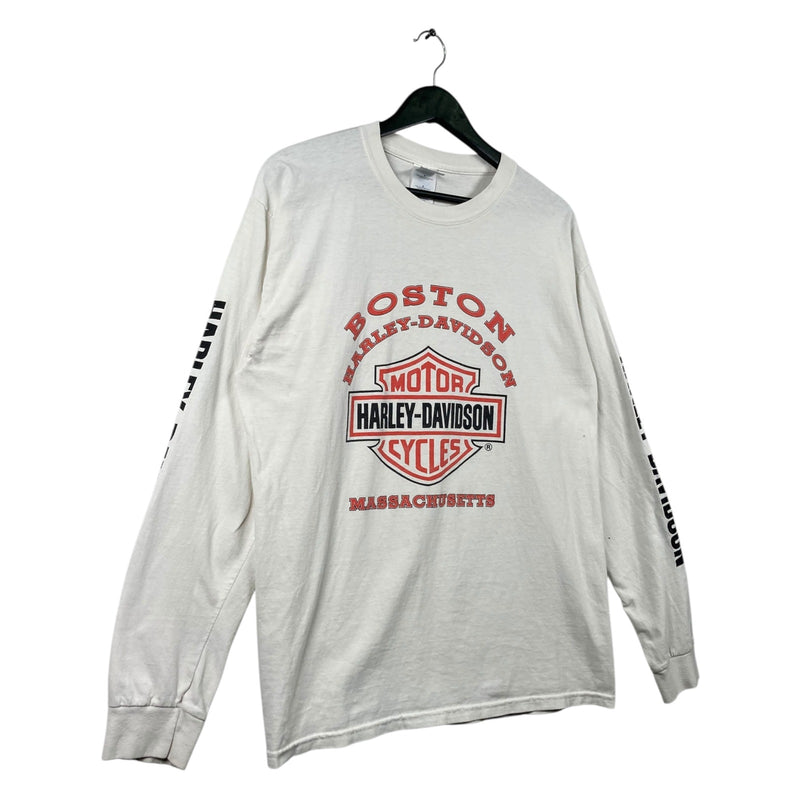 Vintage Harley Davidson Boston Long Sleeve