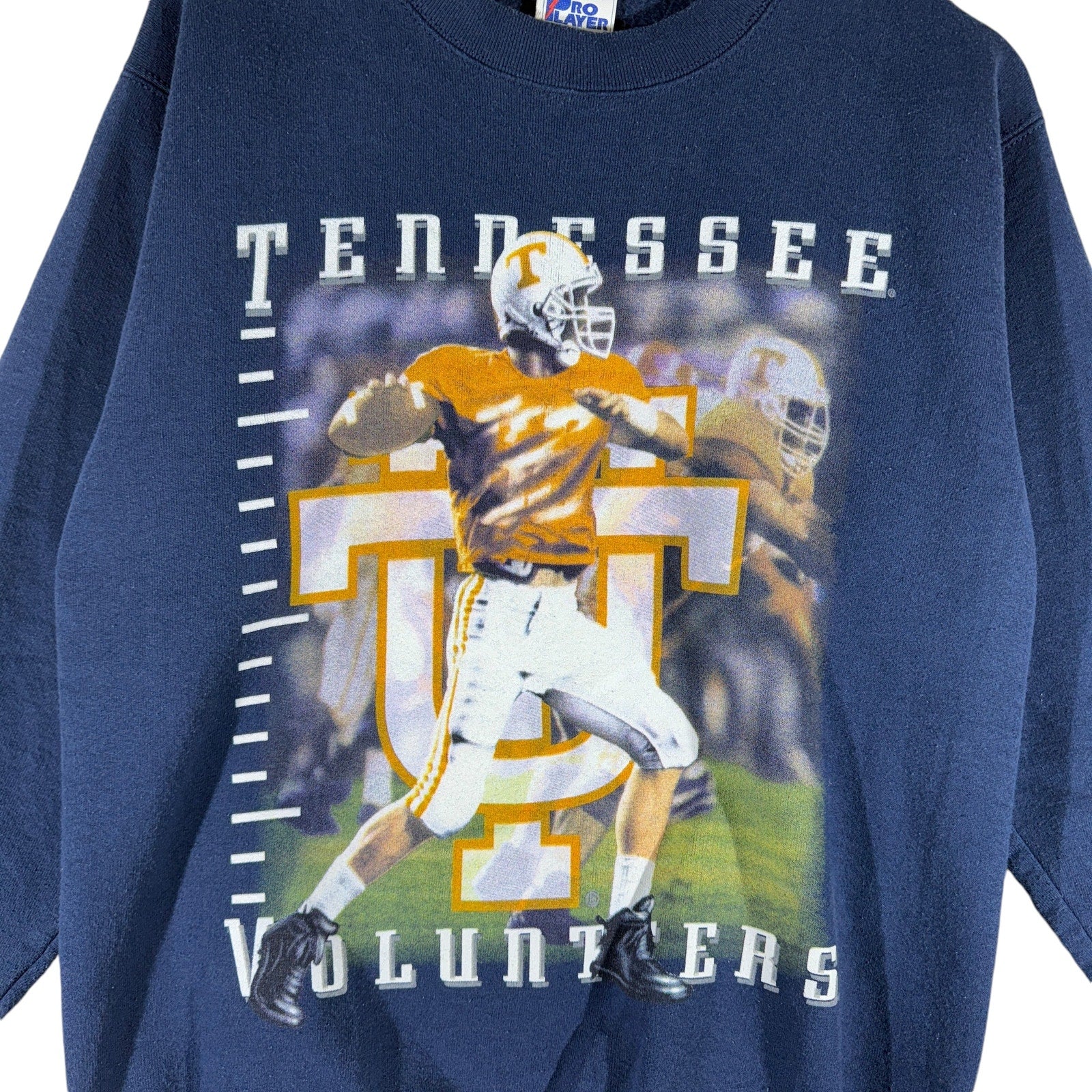 Vintage Pro Player University Of Tennessee Volunteers Football Crewneck