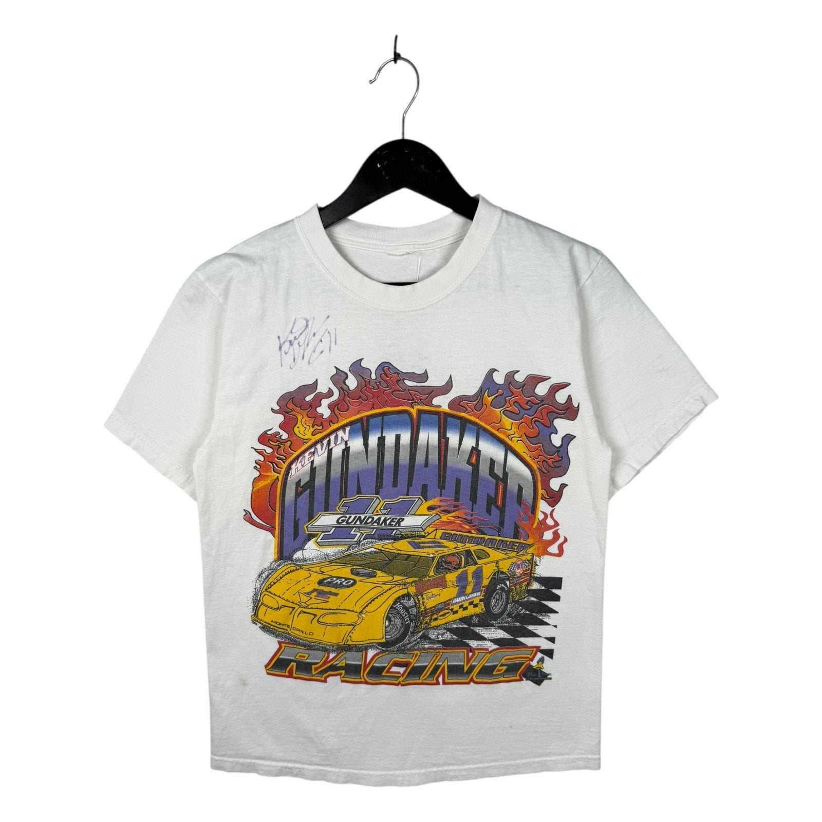 Vintage Kevin Gundaker Racing Taz Looney Tunes T-Shirt