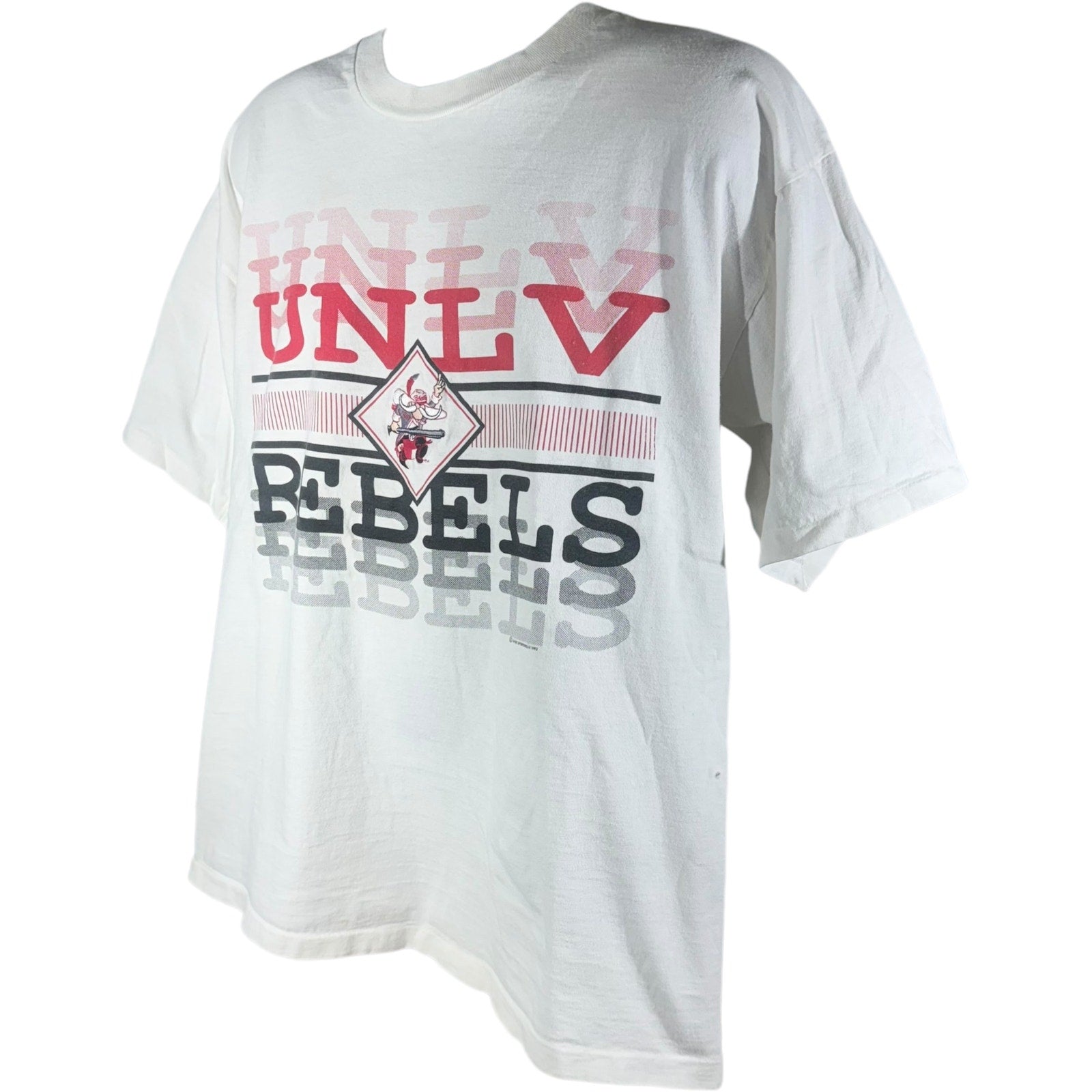 Vintage University Of Nevada Las Vegas Rebels Tee 1992