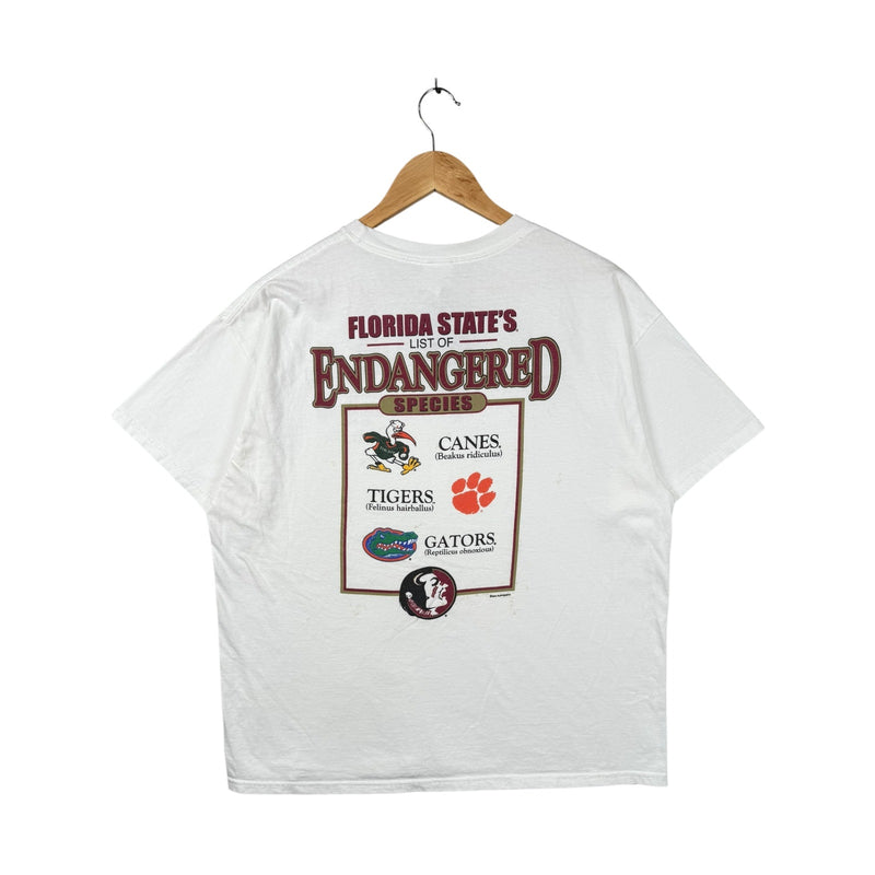 Vintage Florida States List Of Endangered Species T-Shirt