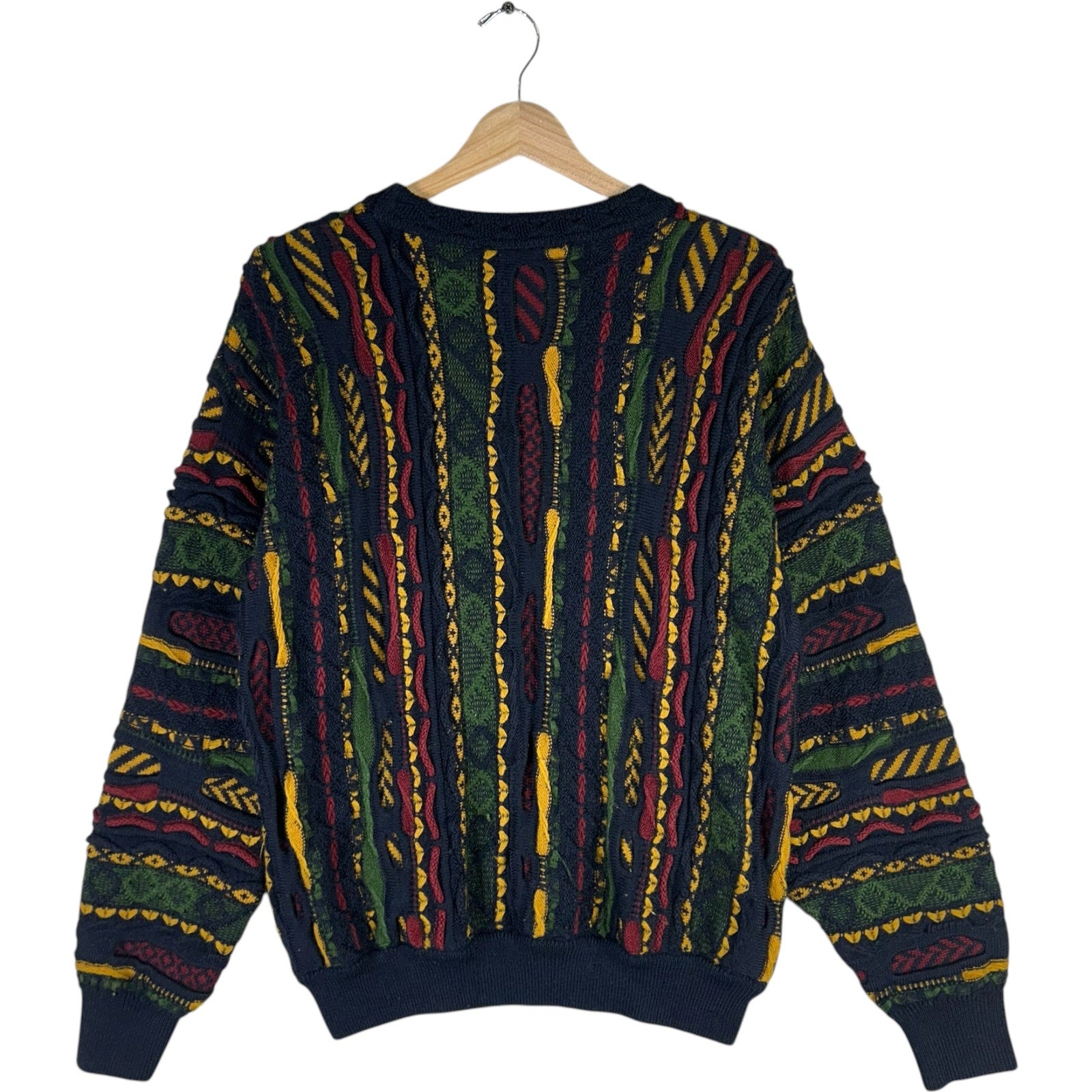 Vintage Coogi Wool 3D Knit Sweater