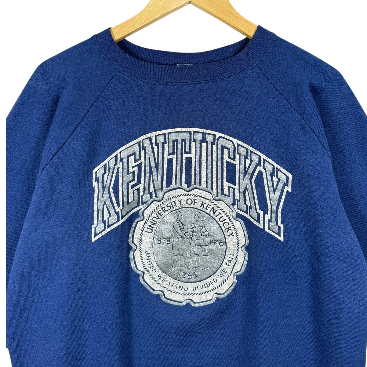 Vintage Champion University of Kentucky Seal Logo Crewneck